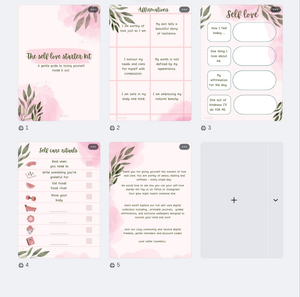 The Self Love Starter Kit - Love Letter Cosmetics 