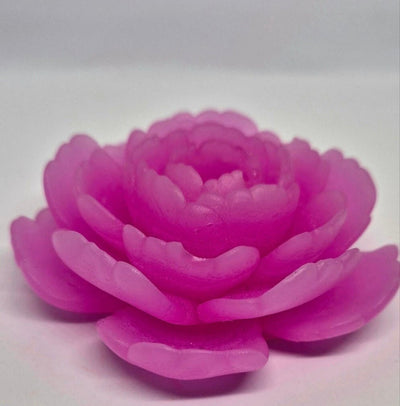 pink single wax melt flower 