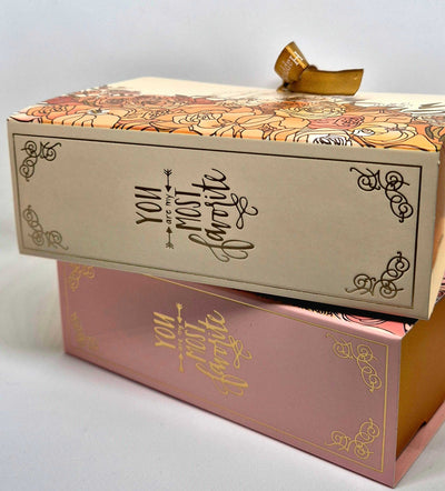 boxes that hold our Mothers day wax melts