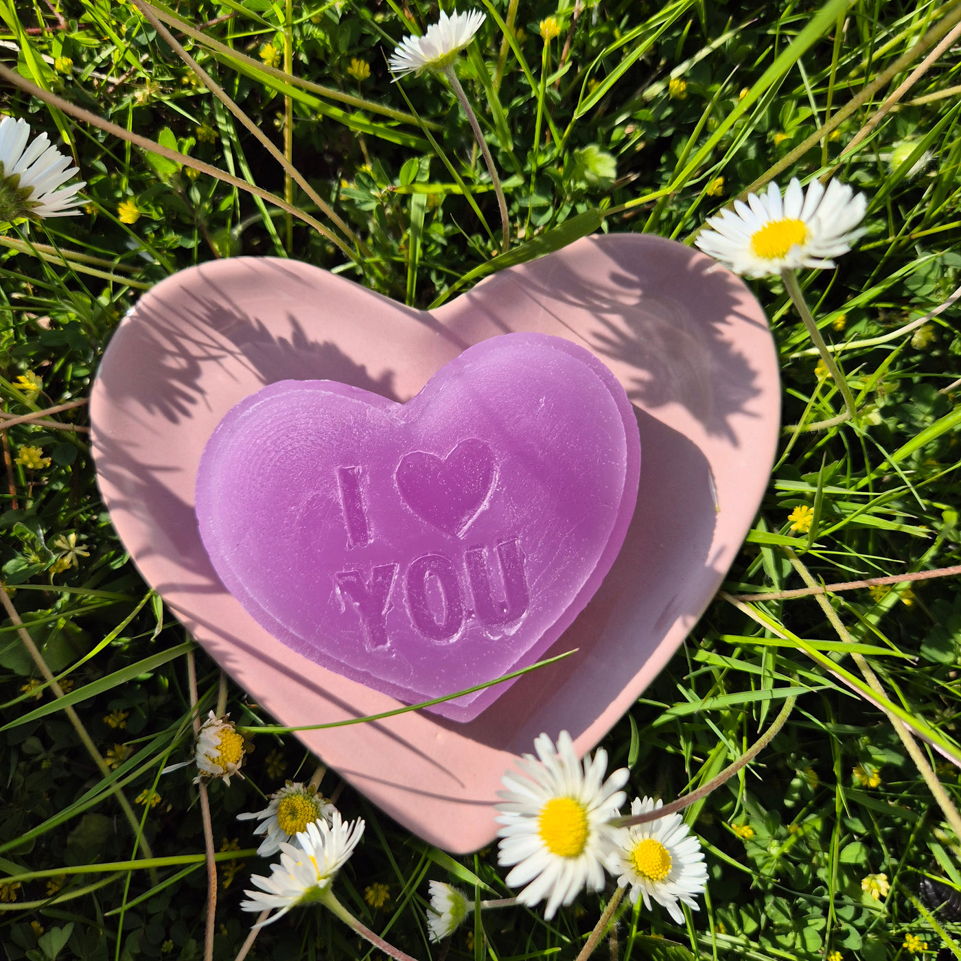 Love Heart Wax Melt Trio – Sweet Scents with a Message - Love Letter Cosmetics 