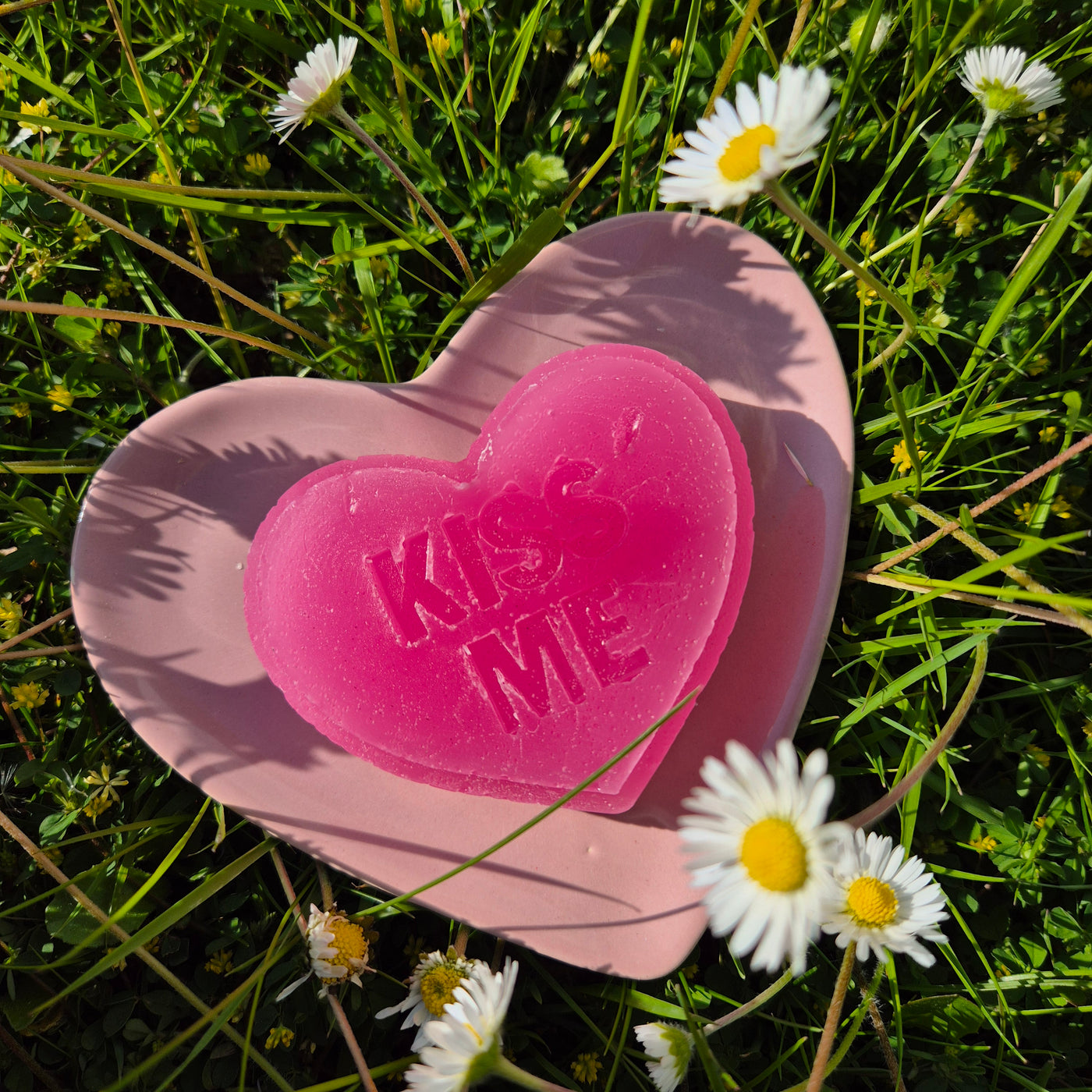 Love Heart Wax Melt Trio – Sweet Scents with a Message - Love Letter Cosmetics 