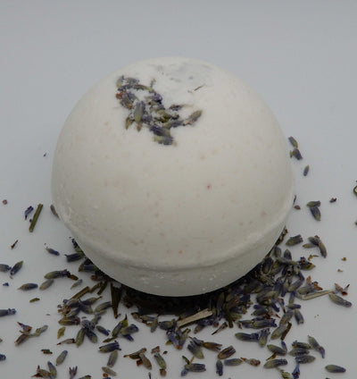 lavender bath bomb in large 
